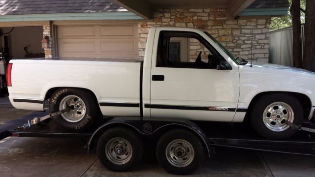 1991 White GMC Sierra 1500 Cab & Chassis