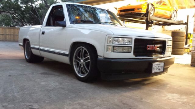 1991 White GMC Sierra 1500 Cab & Chassis