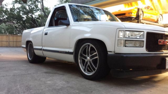 1991 White GMC Sierra 1500 Cab & Chassis