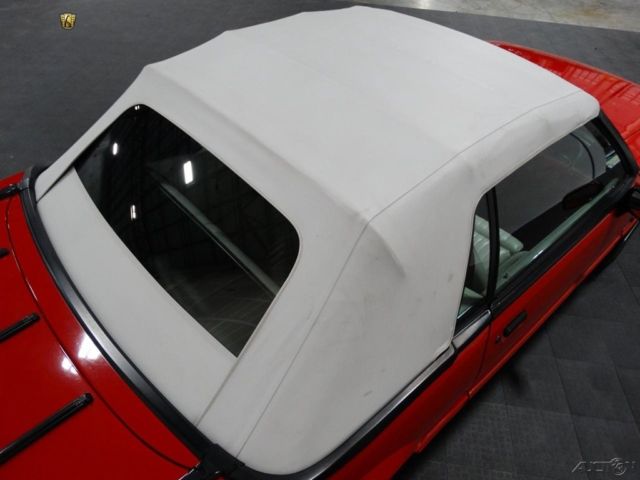 1991 Red Ford Mustang