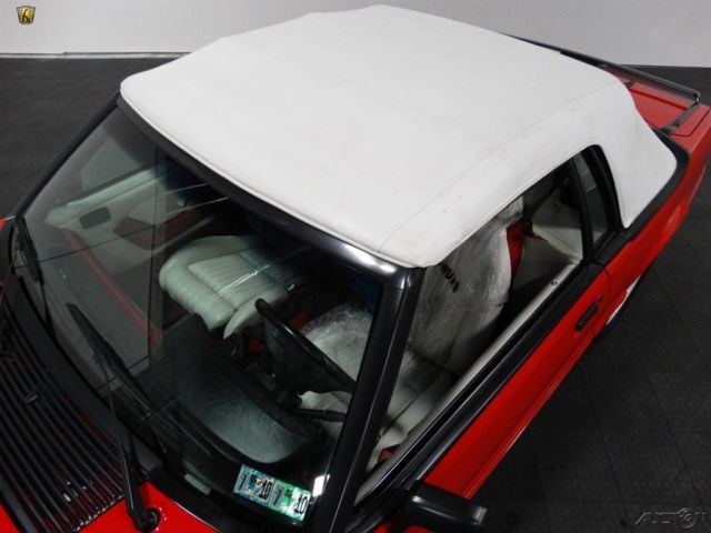 1991 Red Ford Mustang