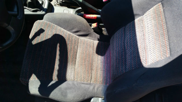 1991 Red Honda CRX Hatchback