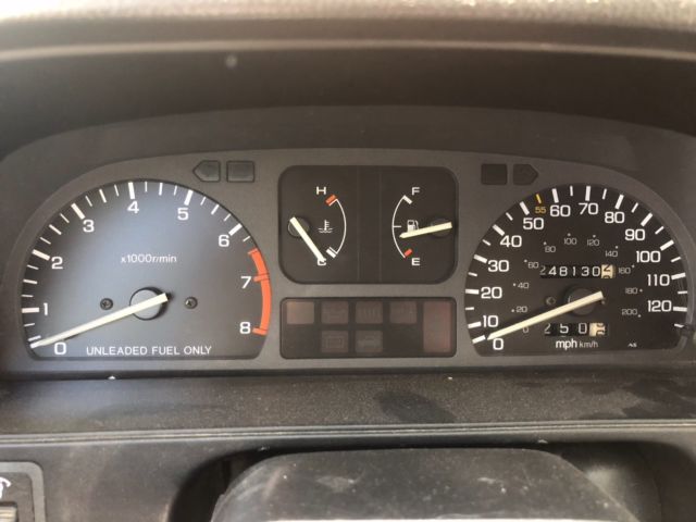 1991 Turquoise Honda Civic Hatchback