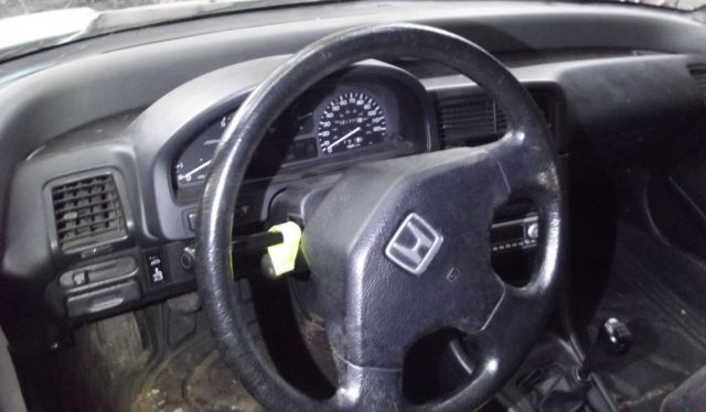 1991 Polar White Honda CRX Hatchback