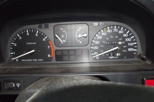 1991 Polar White Honda CRX Hatchback