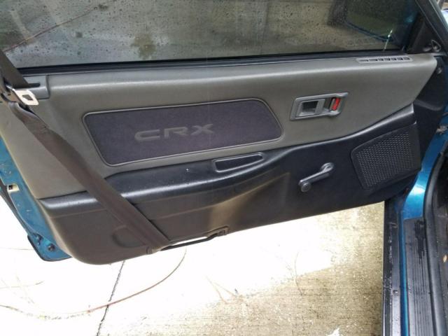 1991 Blue Honda CRX Hatchback