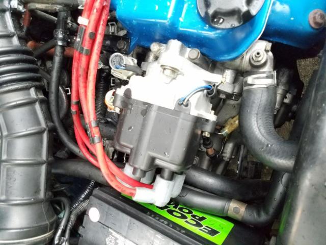 1991 Blue Honda CRX Hatchback