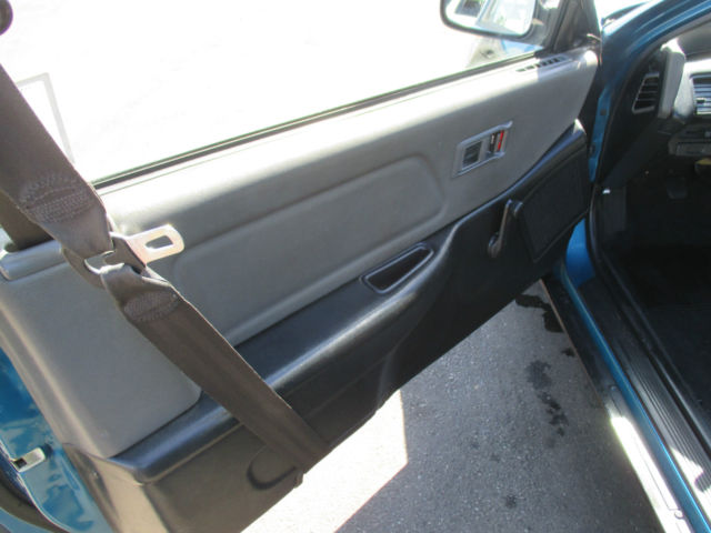 1991 Blue Honda CRX Coupe