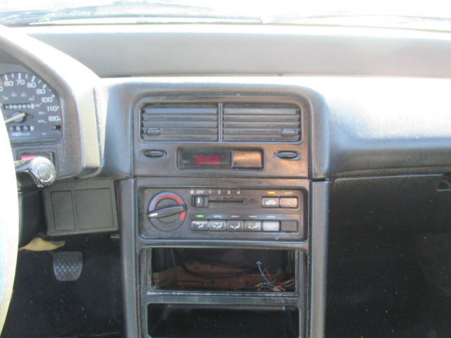 1991 Blue Honda CRX Coupe