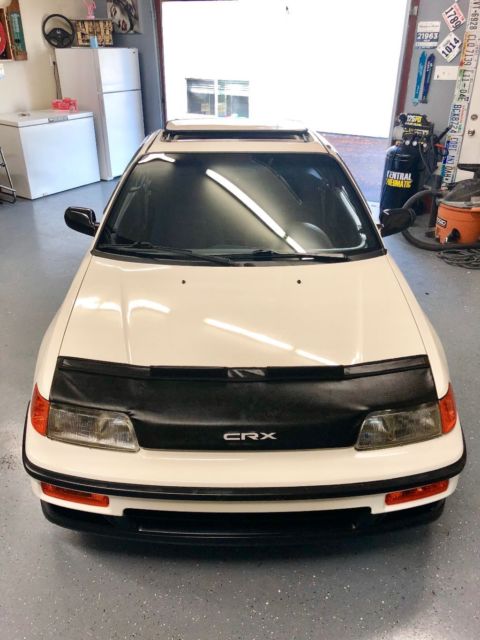 1991 Champion White Honda CRX