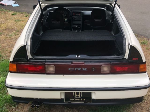 1991 Champion White Honda CRX