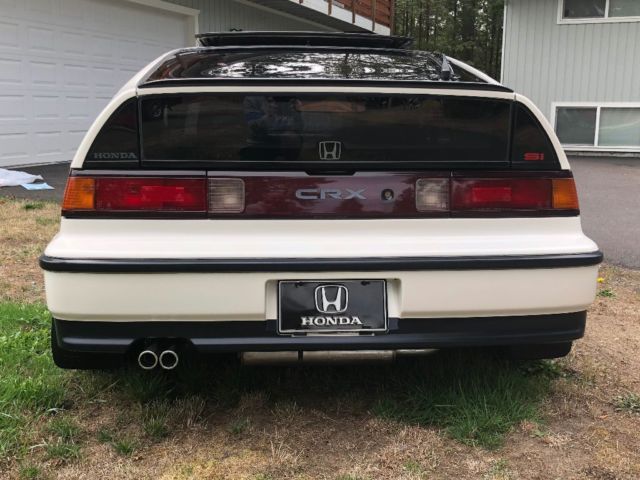 1991 Champion White Honda CRX