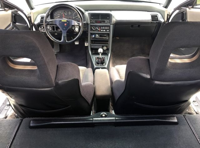 1991 White Honda CRX Hatchback