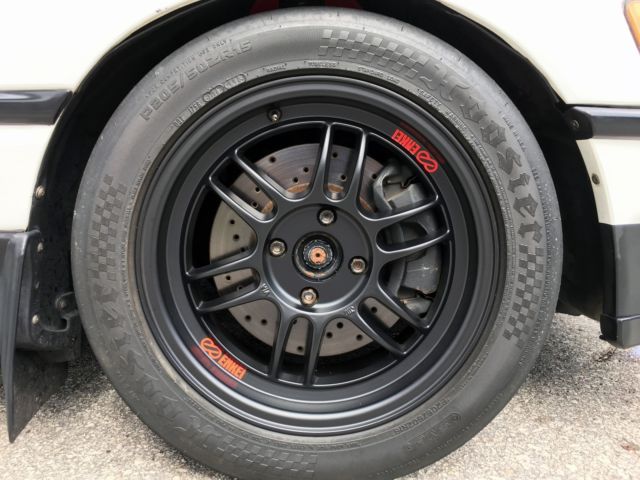 1991 White Honda CRX Hatchback