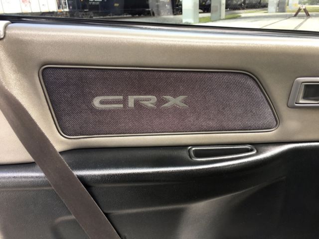1991 White Honda CRX Hatchback