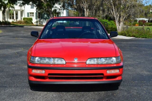 1991 Red Acura Integra Hatchback