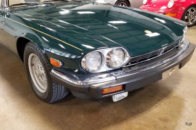 1991 Green Jaguar XJ Convertible