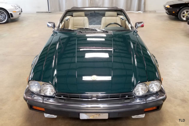 1991 Green Jaguar XJ Convertible