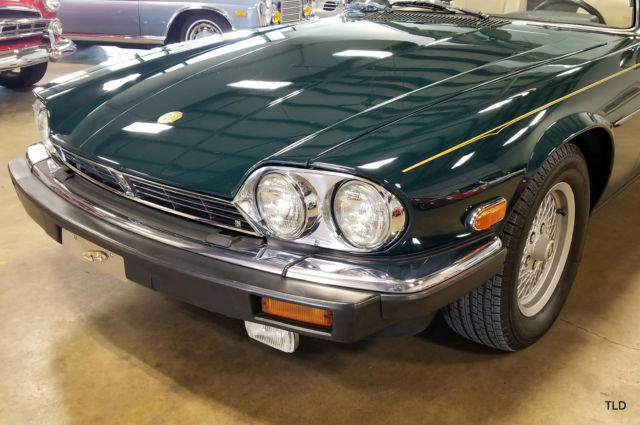 1991 Green Jaguar XJ Convertible