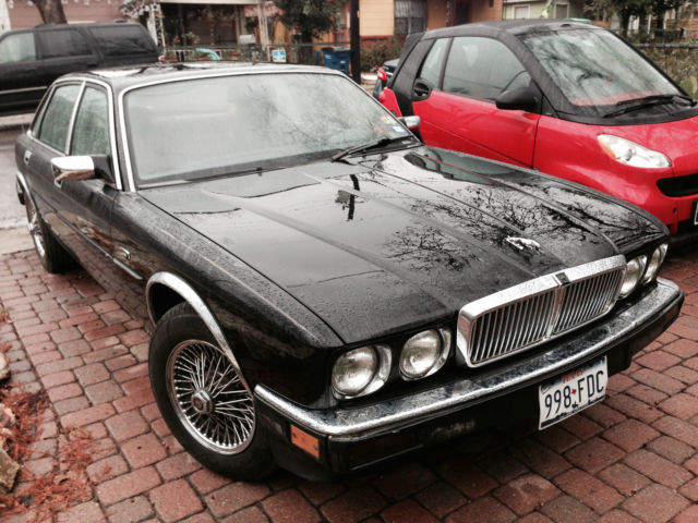 1991 Black Jaguar XJ6 Sedan