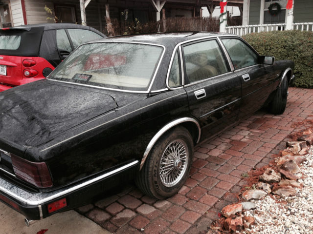 1991 Black Jaguar XJ6 Sedan