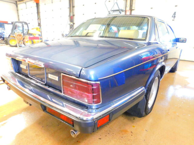 1991 Blue Jaguar XJ6 Sedan