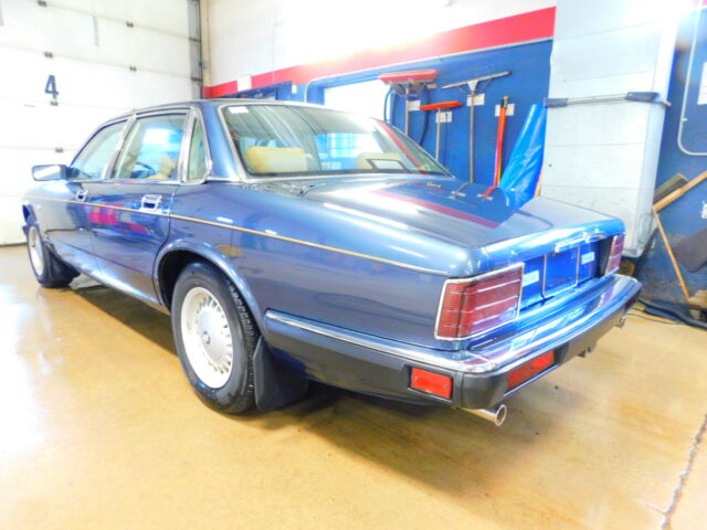 1991 Blue Jaguar XJ6 Sedan