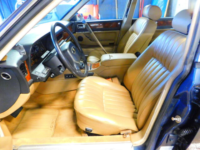 1991 Blue Jaguar XJ6 Sedan