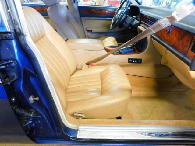 1991 Blue Jaguar XJ6 Sedan