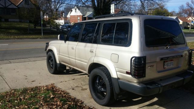 1991 Tan Toyota Land Cruiser SUV