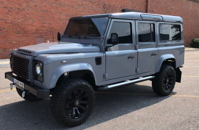 1991 Grey Land Rover Defender SUV