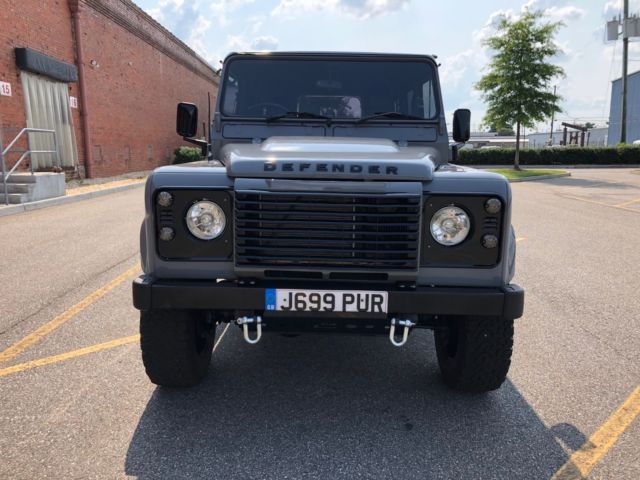 1991 Grey Land Rover Defender SUV