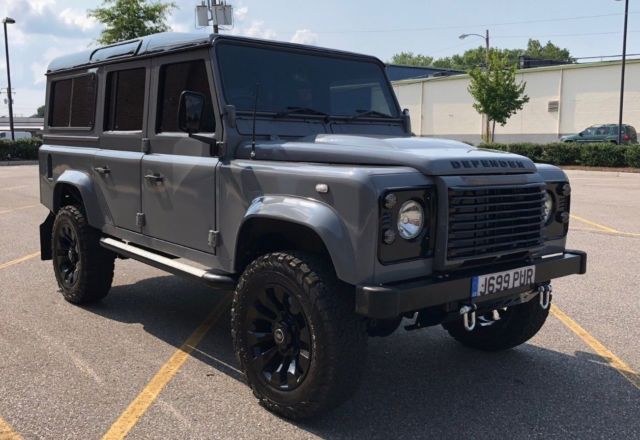 1991 Grey Land Rover Defender SUV