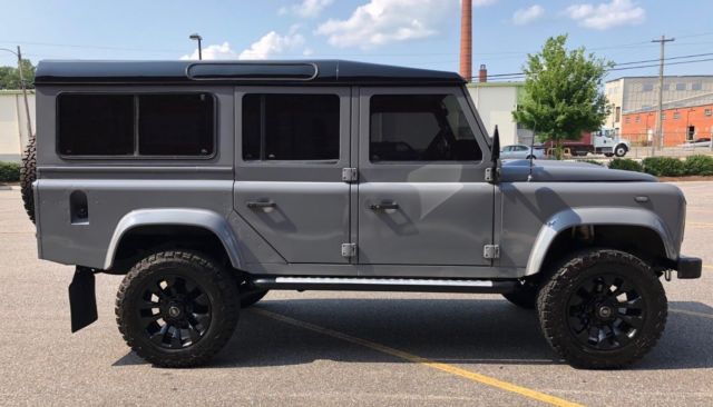 1991 Grey Land Rover Defender SUV
