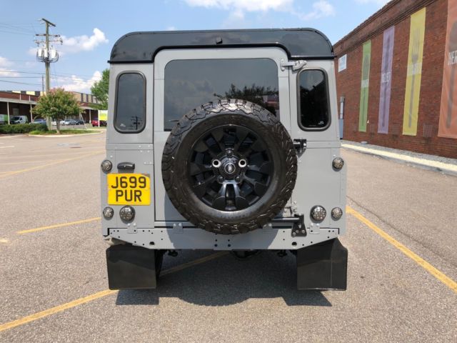 1991 Grey Land Rover Defender SUV