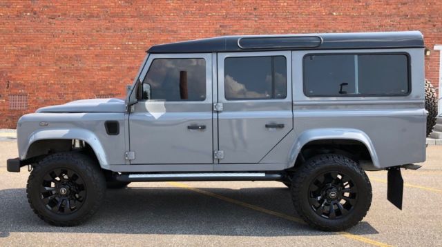1991 Grey Land Rover Defender SUV