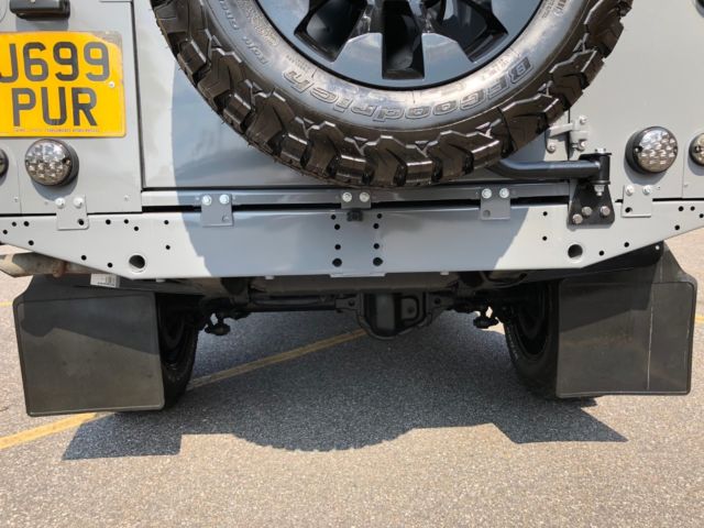 1991 Grey Land Rover Defender SUV