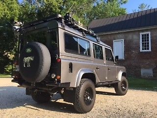 1991 Gray Land Rover Defender SUV
