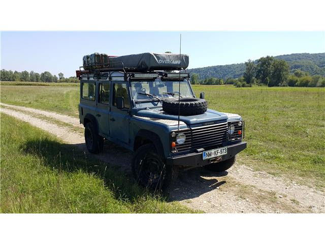 1991 Blue Land Rover Defender SUV