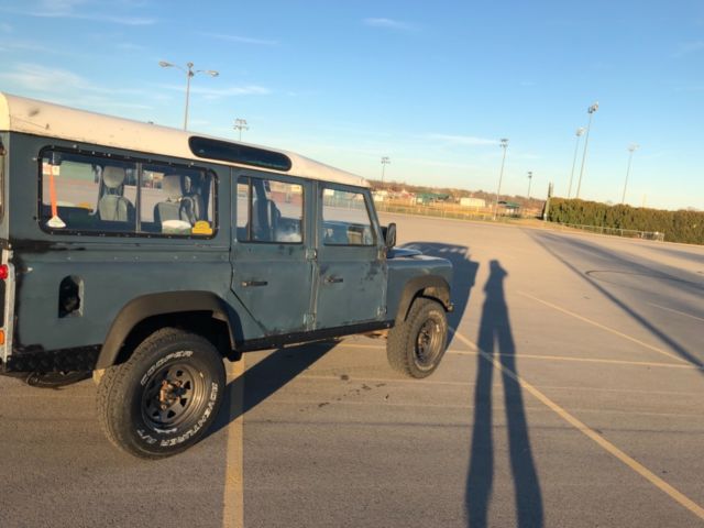 1991 Blue Land Rover Defender SUV