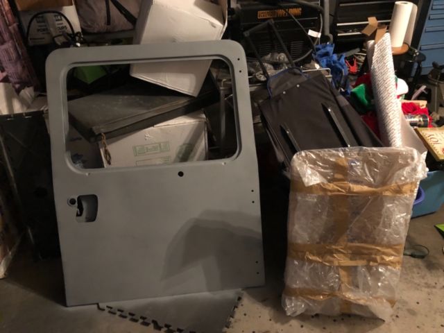 1991 Blue Land Rover Defender SUV