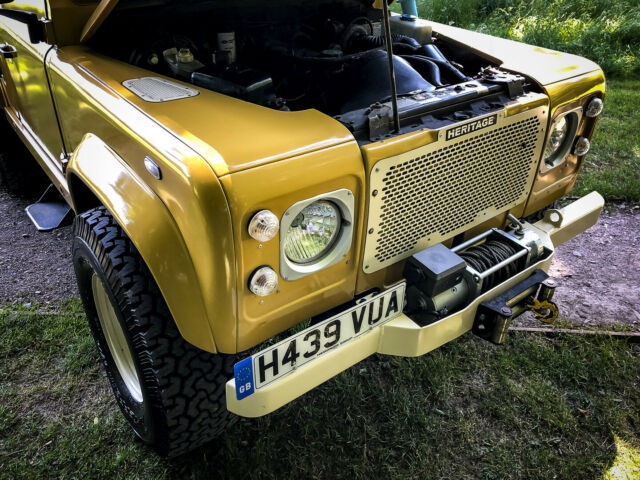 1991 Bahama Gold Land Rover Defender Wagon