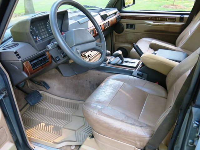 1991 Clearwater Blue Land Rover Range Rover SUV