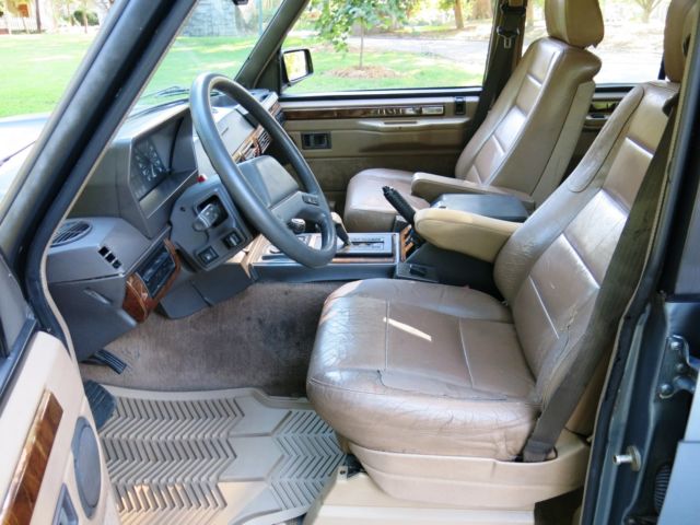 1991 Clearwater Blue Land Rover Range Rover SUV