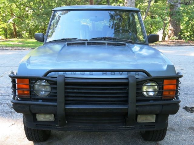 1991 Clearwater Blue Land Rover Range Rover SUV