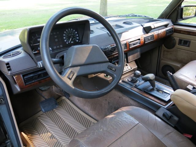 1991 Clearwater Blue Land Rover Range Rover SUV