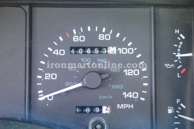 1991 Red Ford Mustang Fastback