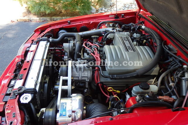 1991 Red Ford Mustang Fastback