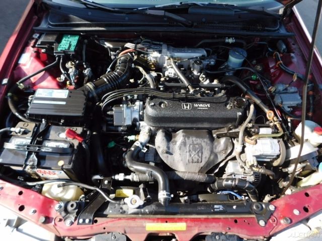 1991 White Honda Accord Sedan