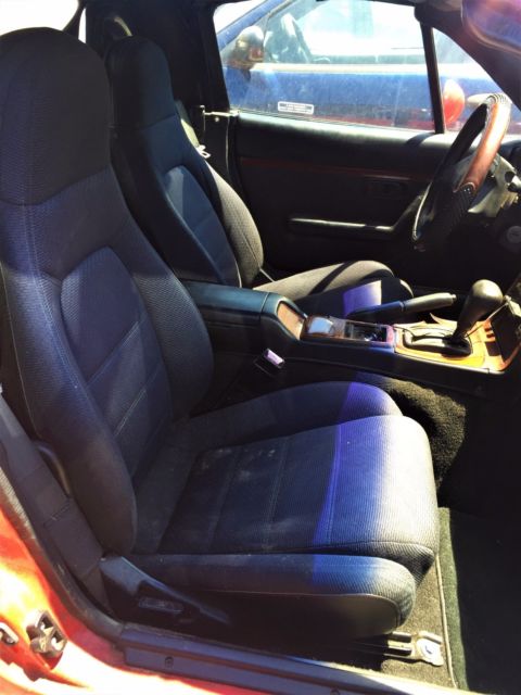 1991 Red Mazda CX-5 Convertible